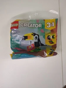 Lego Creator: Creature: Tropical Tucan bolsa de papel / bolsa de plástico 30688 - TOTALMENTE NUEVO - Imagen 1 de 2