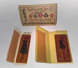 Set of 2 Vintage Mystic Strip Tease & box - Picture 1 of 3
