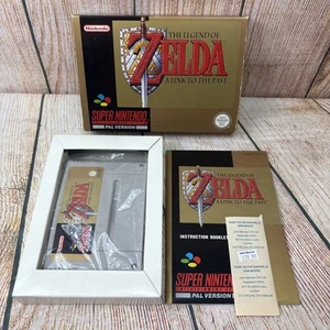 The Legend Of Zelda A Link To The Past Super SNES Boxed With Manual (PAL) - Picture 1 of 20
