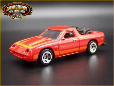 1982 82 DODGE Rampage Pick-Up Camion Rosso 1/64 Scala da Collezione Modellino - Immagine 1 di 4