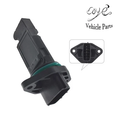 Sensor de flujo de aire de masa medidor MAF para Nissan Sentra 1,8 L 2,0 L 2,5 L 22680-5M000 Foto 1 de 4