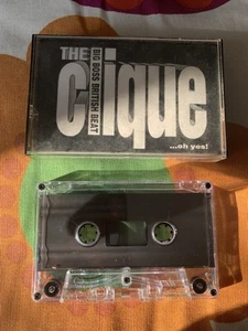 The Clique Big Boss British Beat Demo Cassette Tape Mod R & B 1993 - Picture 1 of 9