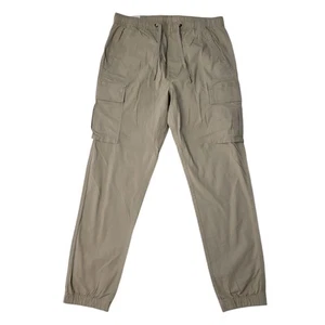 Hurley Men's Durable Easy Pull On Relaxed Fit Multi Pocket Cargo Jogger, HMF24 - Picture 1 of 10