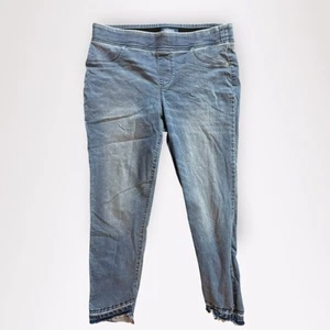 Pantalones de mezclilla ajustados para mujer Old Navy Pull On Rockstar tiro medio talla 14 - Imagen 1 de 6