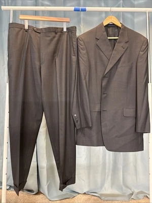 Daniel Cremieux Suit, 44L,  Charcoal gray, Loro Piana Cloth - Image 1 of 4