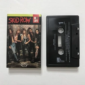 Skid Row 18 And Life Midnight/Tornado Cassette Tape Single 1989 - Picture 1 of 4