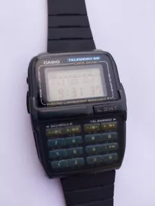 Vintage rare Korea Casio Dbc-63 Data Bank Watch 1990s Armbanduhr Sold AS IS - Bild 1 von 7