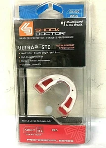 Shock Doctor 7520A Adult Ultra 2 STC Convertible Mouthguard - Picture 1 of 4