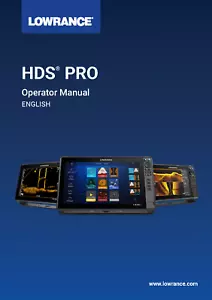 Lowrance HD PRO Fish Finder Operator Manual Instructions 288 Pages - Picture 1 of 10