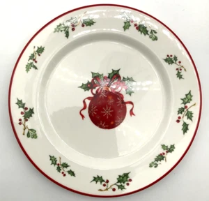 Christopher Radko Traditions Holiday Celebrations Dinner Plate Ornament 10.75" - Picture 1 of 12