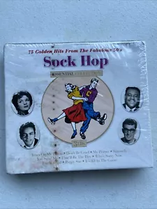 75 GOLDEN HITS FABULOUS 50s SOCK HOP Essential Pop Ballads Rock Roll R&B Doo Wop - Picture 1 of 2