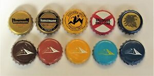 Chile collection 10 beer Bottle Cap different Chilean beers