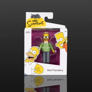 Ned Flanders The Simpsons Action Figure 2 1/2" Scale - Picture 1 of 2