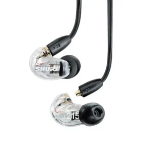 Auriculares intrauditivos Shure SE215 profesionales aislantes de sonido auriculares transparentes con cable - Imagen 1 de 5