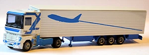 Renault AE Magnum Cool Box Semi-Trailer Cargo Express 1:87 AWM - Picture 1 of 4