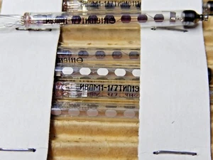 IVLM1-1/7 Russian VFD Matrix Tubes Nixie New Lot of 100 pcs!!! - Picture 1 of 5