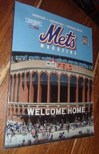METS MAGAZIN 2009 AUSGABE 1 / RODRIGUEZ POSTER Band 48 CITI FIELD INAUGURAL ISSUE - Bild 1 von 3