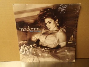 MADONNA LIKE A VIRGIN RARE UPSIDE COVER FIRST ORIGINAL 1983 shrink USA VINYL VG - Picture 1 of 4