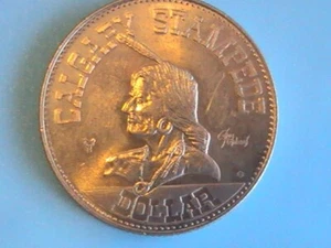DÓLAR COMERCIAL CANADÁ ALBERTA CALGARY ESTAMPIDA DÓLAR 1977 SILLA MARCA DE CECA - Imagen 1 de 4