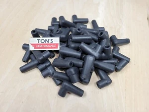 Paquete de 50 botas de alambre con bujía de encendido corto ángulo recto 90 grados para alambre de 7-8 mm - Imagen 1 de 4