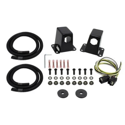 Reubicadores de sensor delantero Westin negros para Ram 1500 2500 3500 2009-2024 Foto 1 de 4