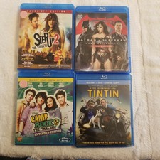 BLU-RAY  & DVD BATMAN VS SUPERMAN & CAMP ROCK2 + 2 OTHER DVDS