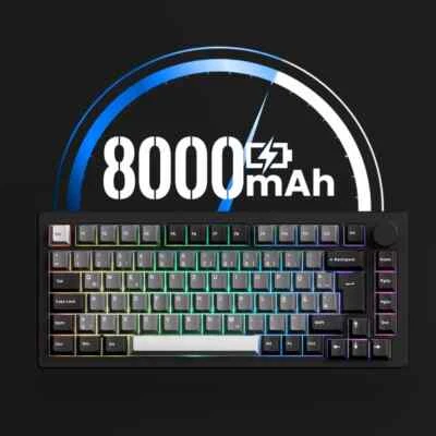 MonsGeek Wireless Mechanische Tastatur - M1 V5 VIA Custom ISO Gaming RGB Hot Swap - Bild 1 von 4