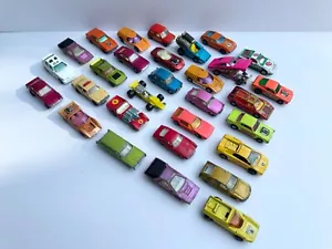 Job Lot Group Vintage Matchbox Corgi Diecast 1970's Metal Model Toy Cars Models - Imagen 1 de 24