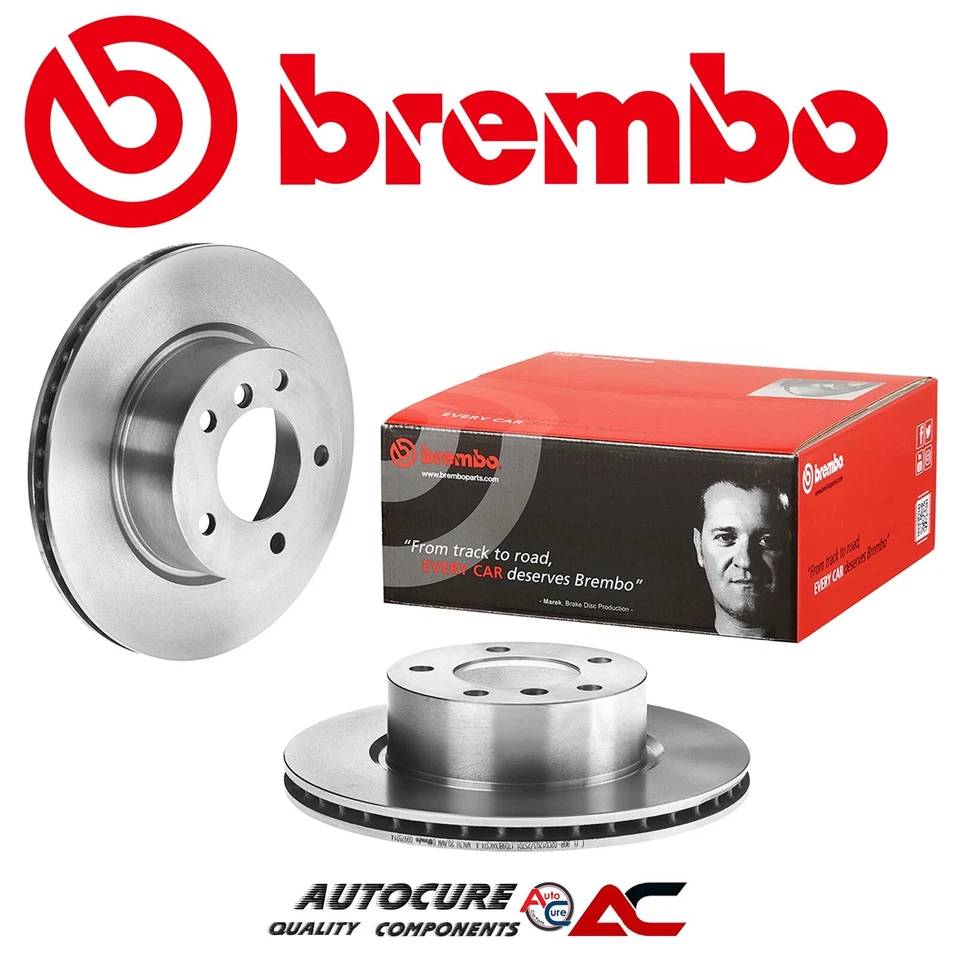 PAR DE DISCOS DE FRENO BREMBO DELANTEROS BMW SERIE 1 118i E88 CABRIO RECUBIERTOS Foto 1 de 1