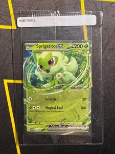 Pokemon Sprigatito EX SVP 087 Black Star Promo Ultra Rare Factory Sealed - Foto 1 di 2