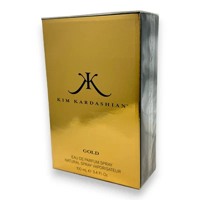 Kim Kardashian Gold Eau De Parfum Spray 100 ml/3,4 fl. oz. Nuevo en caja y precintado Foto 1 de 2