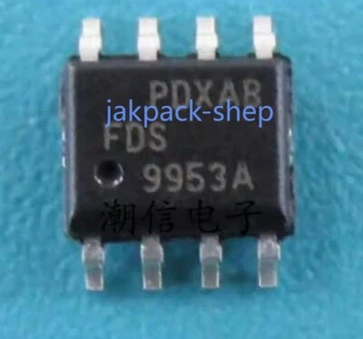 10 PCS NEW 9953A FDS9953A [SOP-8] Automotive Computer Board SMT - Image 1 of 2