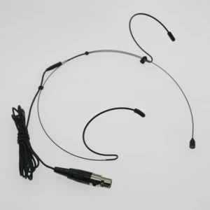 Black Headset Microphones for Shure ULX SLX UR body pack transmitters Microphone - Picture 1 of 8