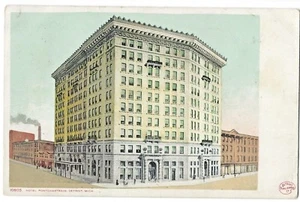 (1410) 1907 P/C Detroit Michigan - Hotel Pontchartrain gebraucht - Bild 1 von 2