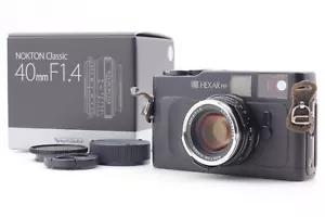 Top Mint Lens【MINT】Konica Hexar RF Body Nokton 40mm F1.4 Rangefinder From JAPAN - Picture 1 of 16