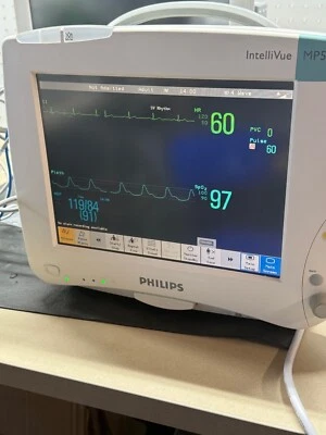 Philips Intellivue MP50 con módulo MMS, accesorios, probado con garantía Foto 1 de 4