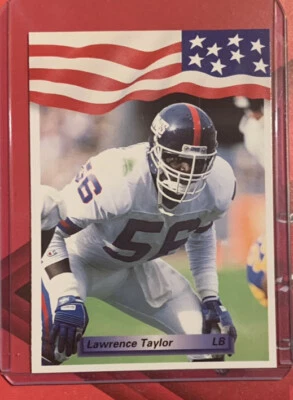 1992 All World Lawrence Taylor #217 HOF - Image 1 of 2