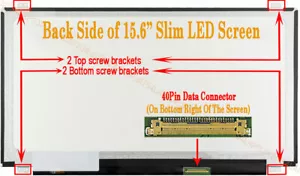 15.6" Samsung LTN156AT35-P01 Compatible Delgado Portátil Pantalla LED LCD - Imagen 1 de 5