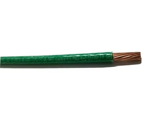 50' EA THHN THWN 4 AWG GAUGE GREEN - Picture 1 of 2