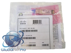 NEW SEALED GENUINE CISCO SFP-10G-SR V03 - 10GBASE-SR SFP - LIFETIME WARRANTY - Picture 1 of 1