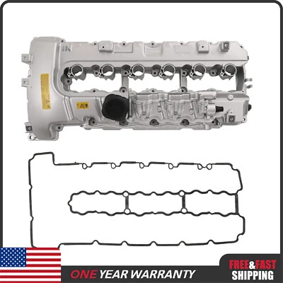 Valve Cover Aluminum 11127565286 Fits For BMW 335i xDrive 535xi 740i X6 Z4  Foto 1 de 4