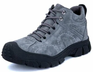 Herren Stahlkappe Schnürschuhe Turnschuhe Sicherheitsschuhe Anti-Pannen Wasserdicht Arbeitsstiefel - Bild 1 von 6