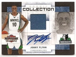 09/10 PANINI THREADS ROOKIE COLLECTION AUTOGRAPH JERSEY #5 Jonny Flynn #7/50 - Picture 1 of 1