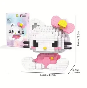 DIY Sanrio Hello Kitty Lego Model Building Block - Picture 1 of 1