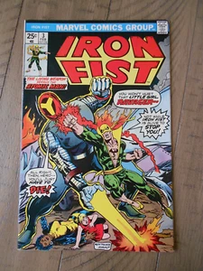 IRON FIST #3 Marvel Comics 1970's FN/VF (nice) MVS intact Gemini mailer - Picture 1 of 4
