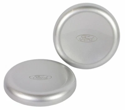 OEM NEW 15-17 Ford Transit Van Dually DRW Wheel Center Cap Cover Set 2 Silver - Image 1 of 4