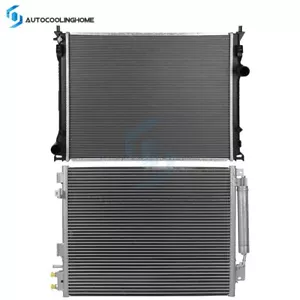 Radiator And AC Condenser For 2009-2016 Chrysler 300 - Foto 1 di 7