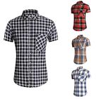 Spring And Summer Mens Plaid Shirt Trend Large Size Young Mens Shirts Tall Sizes