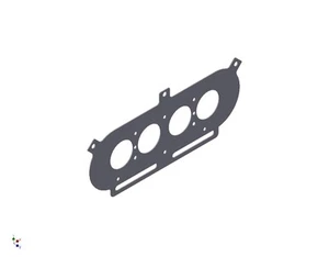 Placa base de filtro de aire placa base Pipercross PX500 a ZX7R ZX9R carbohidratos - Imagen 1 de 5