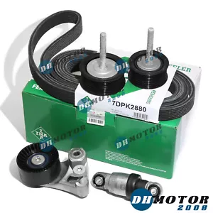 Kit de transmisión tensor de correa de motor OEM para Porsche Cayenne 07-18 4.8 Panamera 4.8 - Imagen 1 de 8